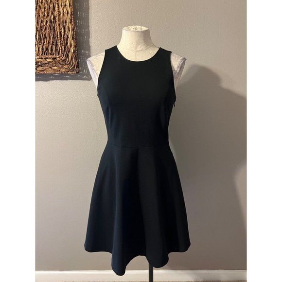 Kate Spade Dress 4 Black A Line Bow Back Stretch Pockets Career Church $289 - Picture 5 of 12